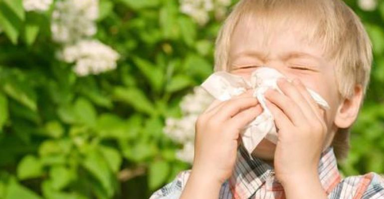 PRIMAVERA: BOOM DI ALLERGIE NEI BAMBINI