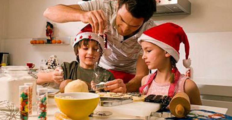 IL MENU’ DEI PICCOLI SOTTO L’ALBERO, E LE BUONE REGOLE PER MAMMA E PAPA’