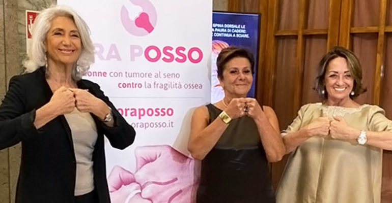 #oraposso: al via la Campagna contro la fragilità ossea nel tumore al seno