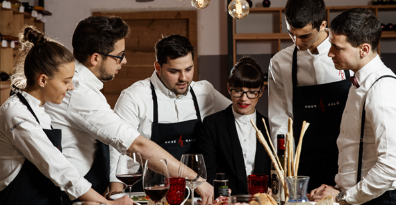 Una serata speciale, con le proposte romantiche di due giovani chef