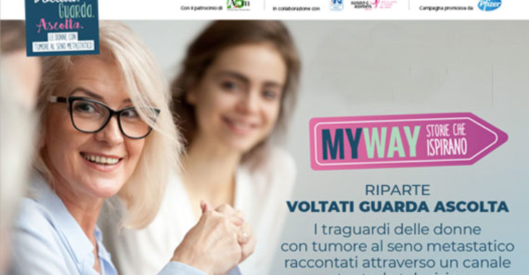 “Voltati. Guarda. Ascolta”: le donne con tumore al seno metastatico si raccontano