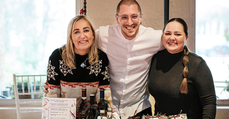 Da Cascina Fiamberta, il pranzo delle Feste secondo Nadia e Anastasia